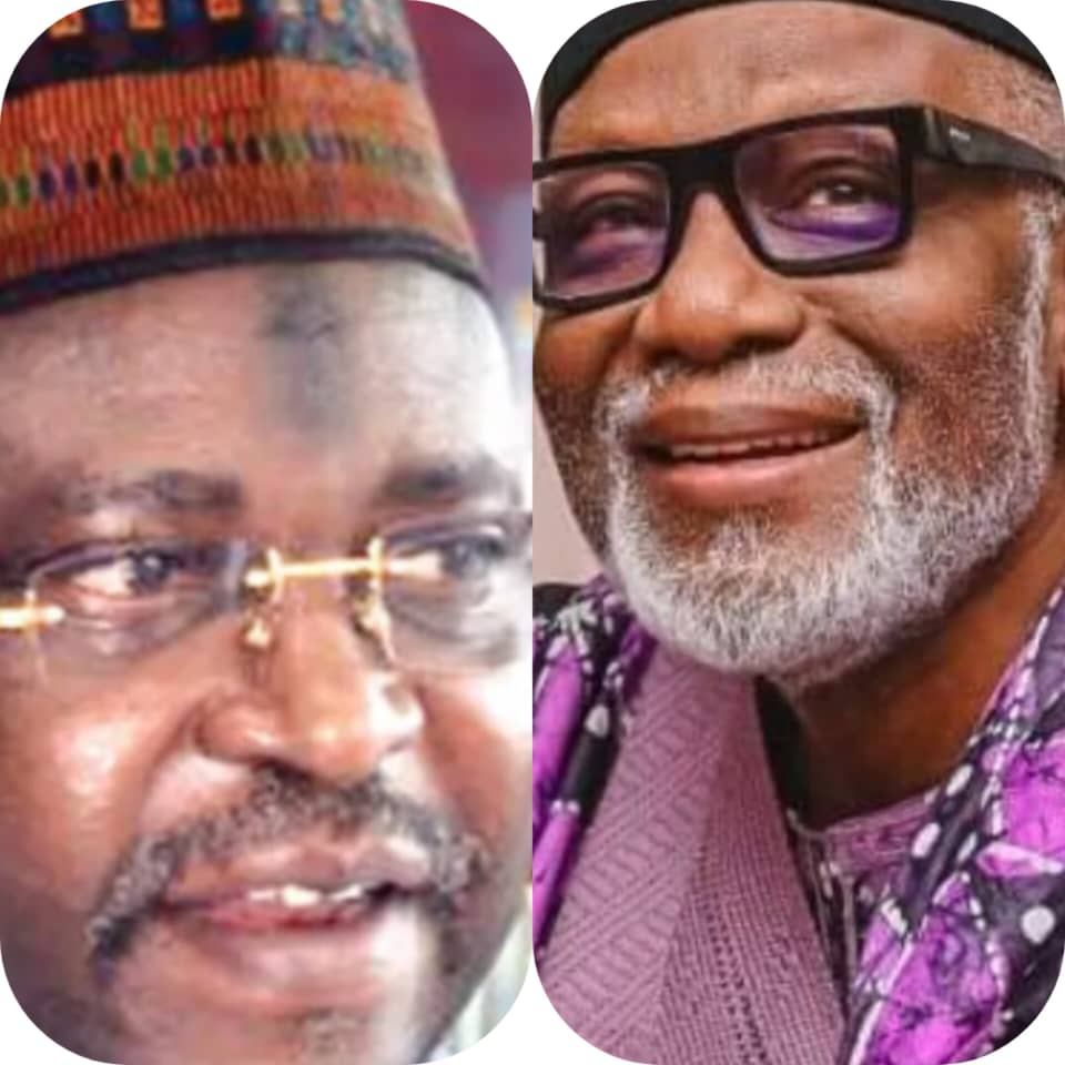 Senate President, Deputy, former Senate President mourn Akeredolu, Na’Abba