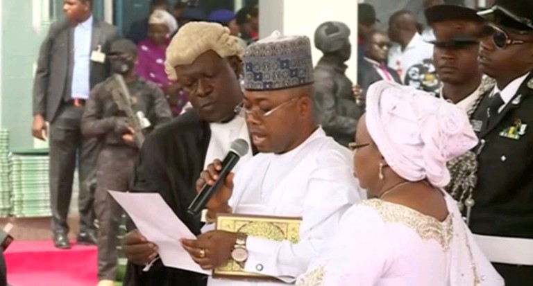 Ododo sworn in as Kogi State governor as Bello bows out