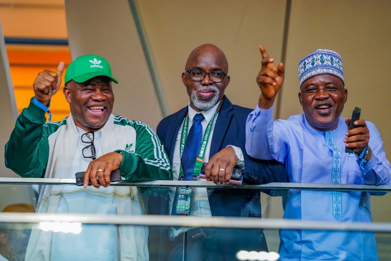 Akpabio Pledges support for Super Eagles to win AFCON