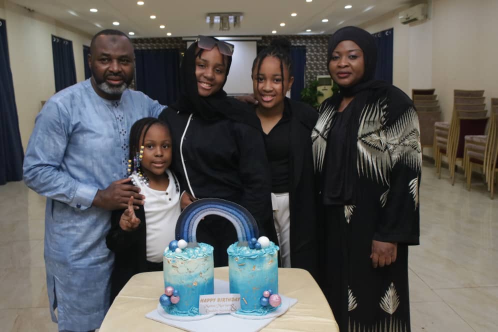 Santuraki celebrates daughter, Mariam at 12