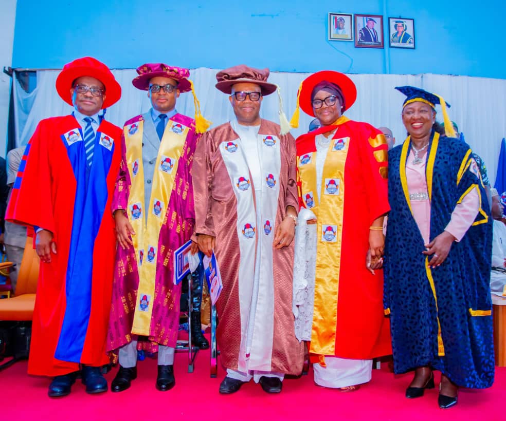 Unical Confers Doctoral Degree On Unoma Akpabio